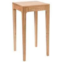 ODKLÁDACÍ STOLEK, divoký dub, divoký dub - divoký dub, Basics, dřevo (40/40/80cm)