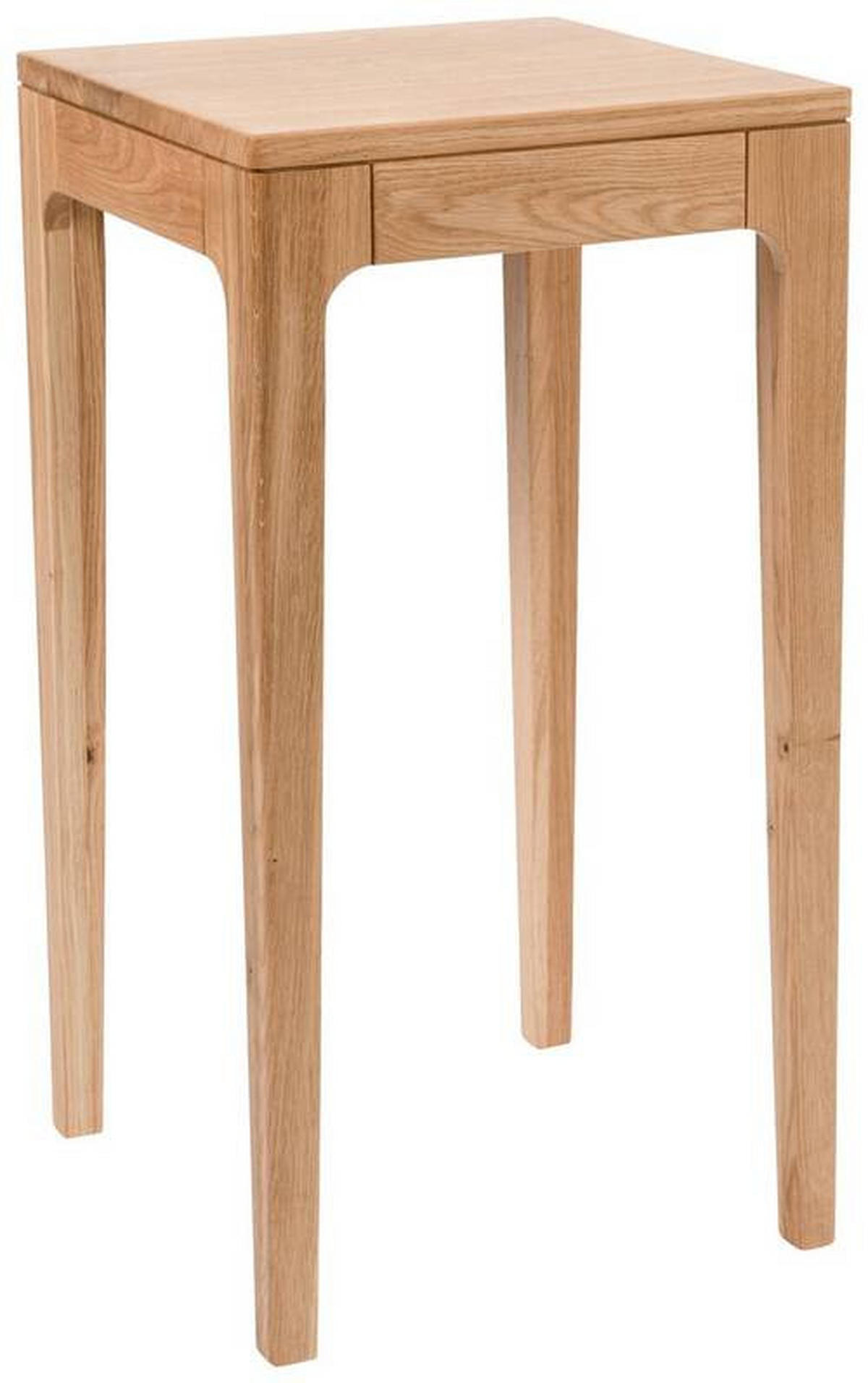ODKLÁDACÍ STOLEK, divoký dub, divoký dub - divoký dub, Basics, dřevo (40/40/80cm)
