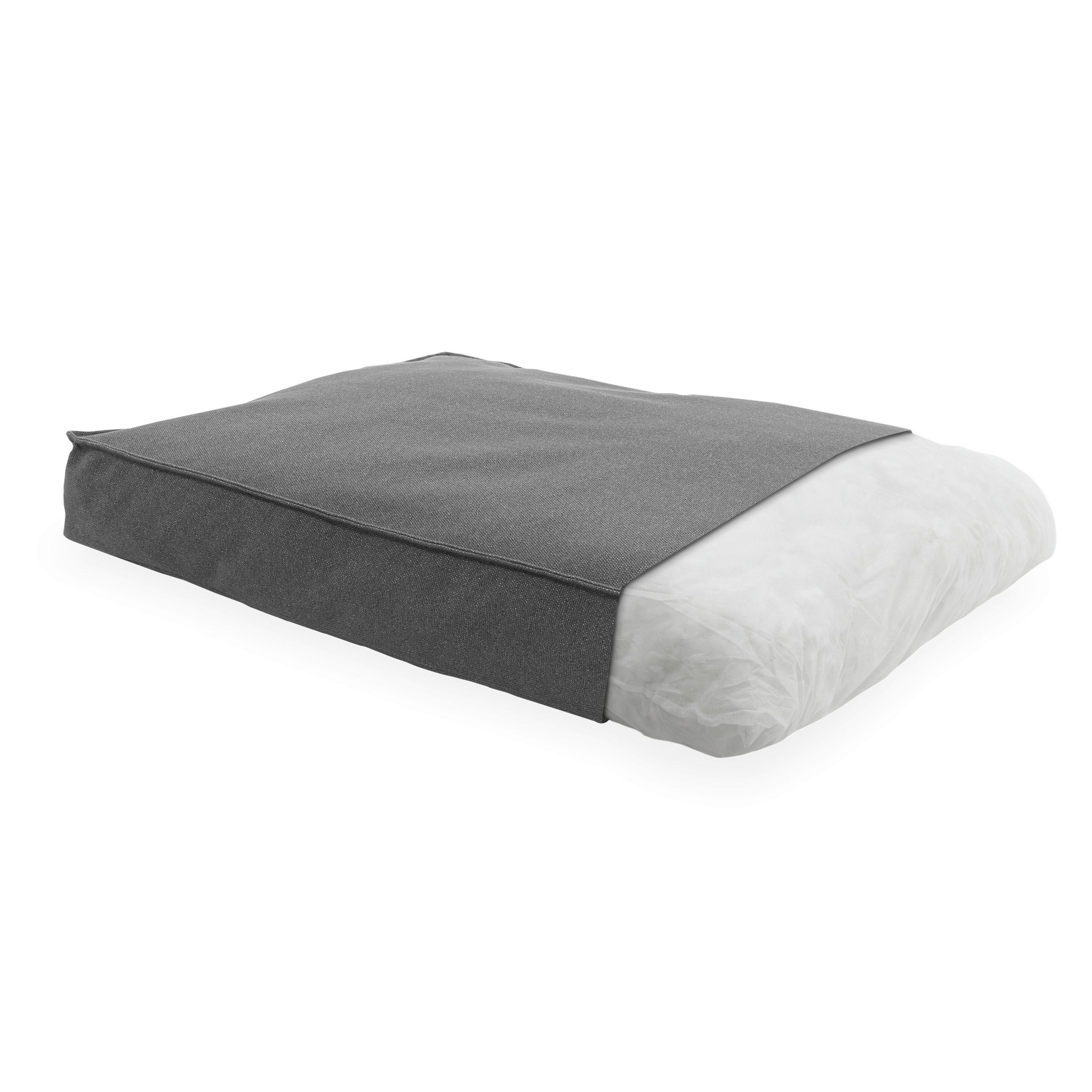 HAUSTIERKISSEN - Grau, Basics, Textil (120/90/15cm)