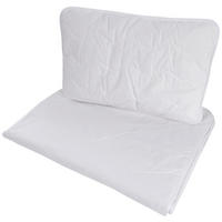 DĚTSKÁ PŘIKRÝVKA S POLŠTÁŘEM, 100/135 cm - bílá, Basics, textil (100/135cm) - Avelia