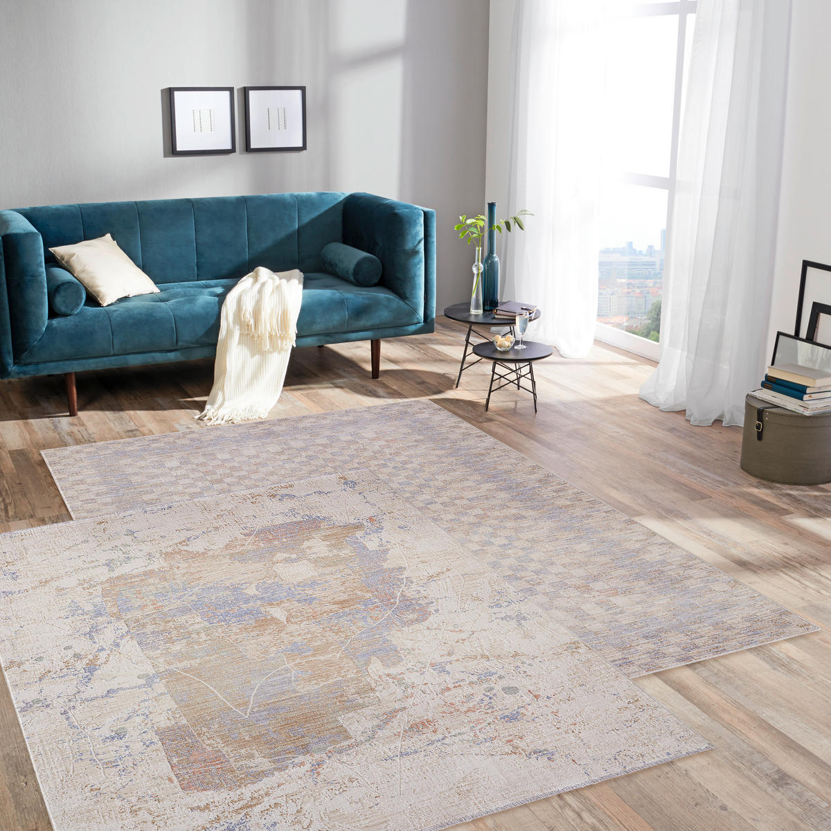 TKANI TEPIH 130/190 cm   krem   - krem, Design, tekstil (130/190cm) - Novel