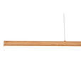 LED-HÄNGELEUCHTE 120/6/120 cm  - Naturfarben, Trend, Kunststoff/Metall (120/6/120cm) - Novel