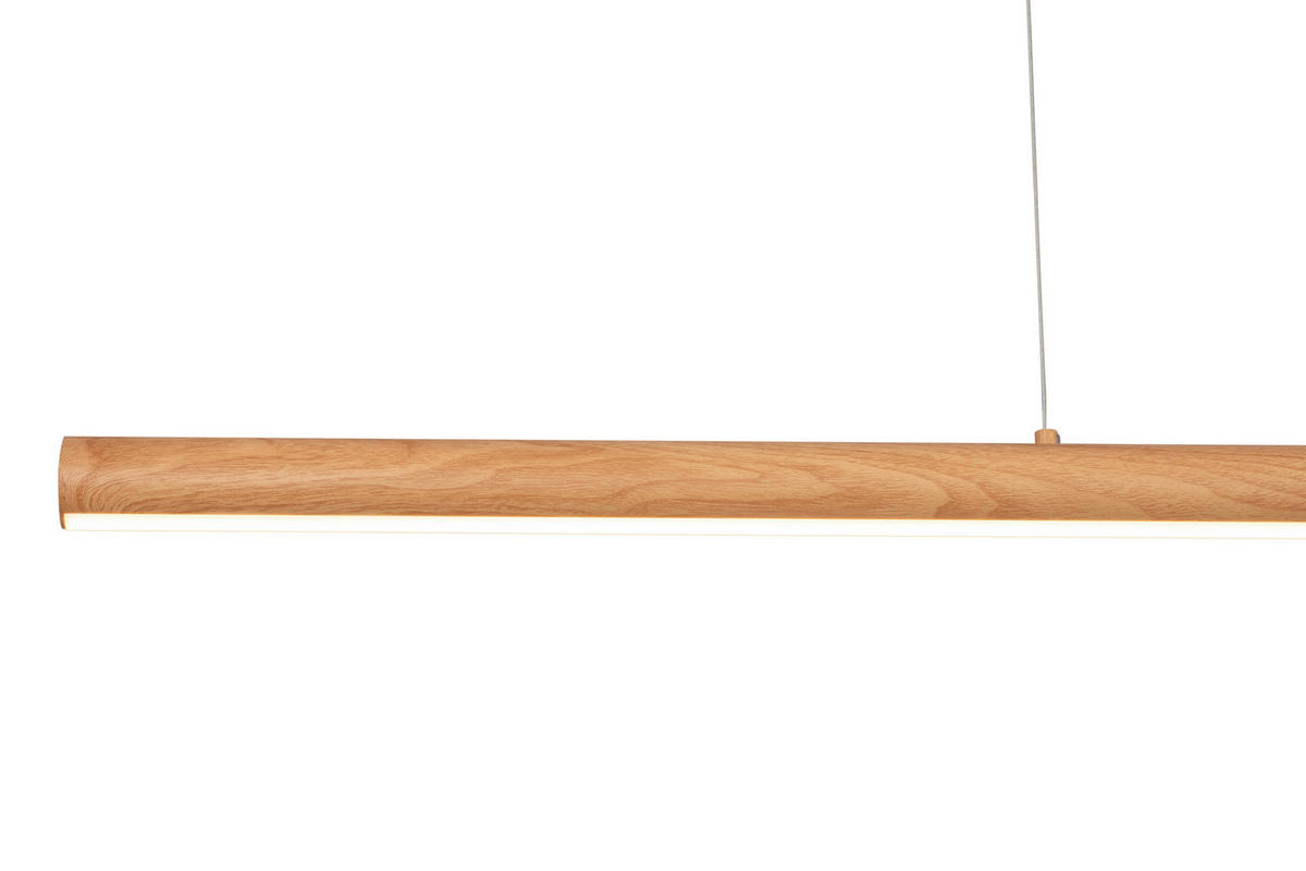 LED-HÄNGELEUCHTE 120/6/120 cm   - Naturfarben, Trend, Kunststoff/Metall (120/6/120cm) - Novel