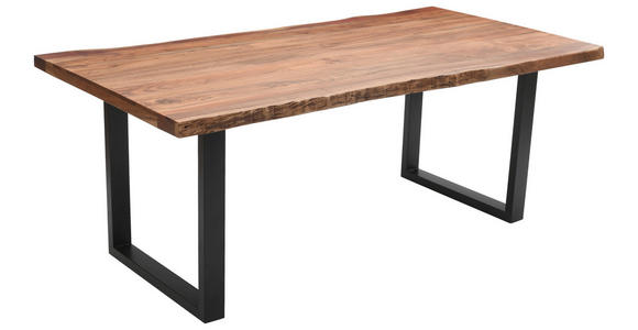 TISCHPLATTE in Holz 180/90/5,5 cm   - Akaziefarben, Design, Holz (180/90/5,5cm) - Landscape