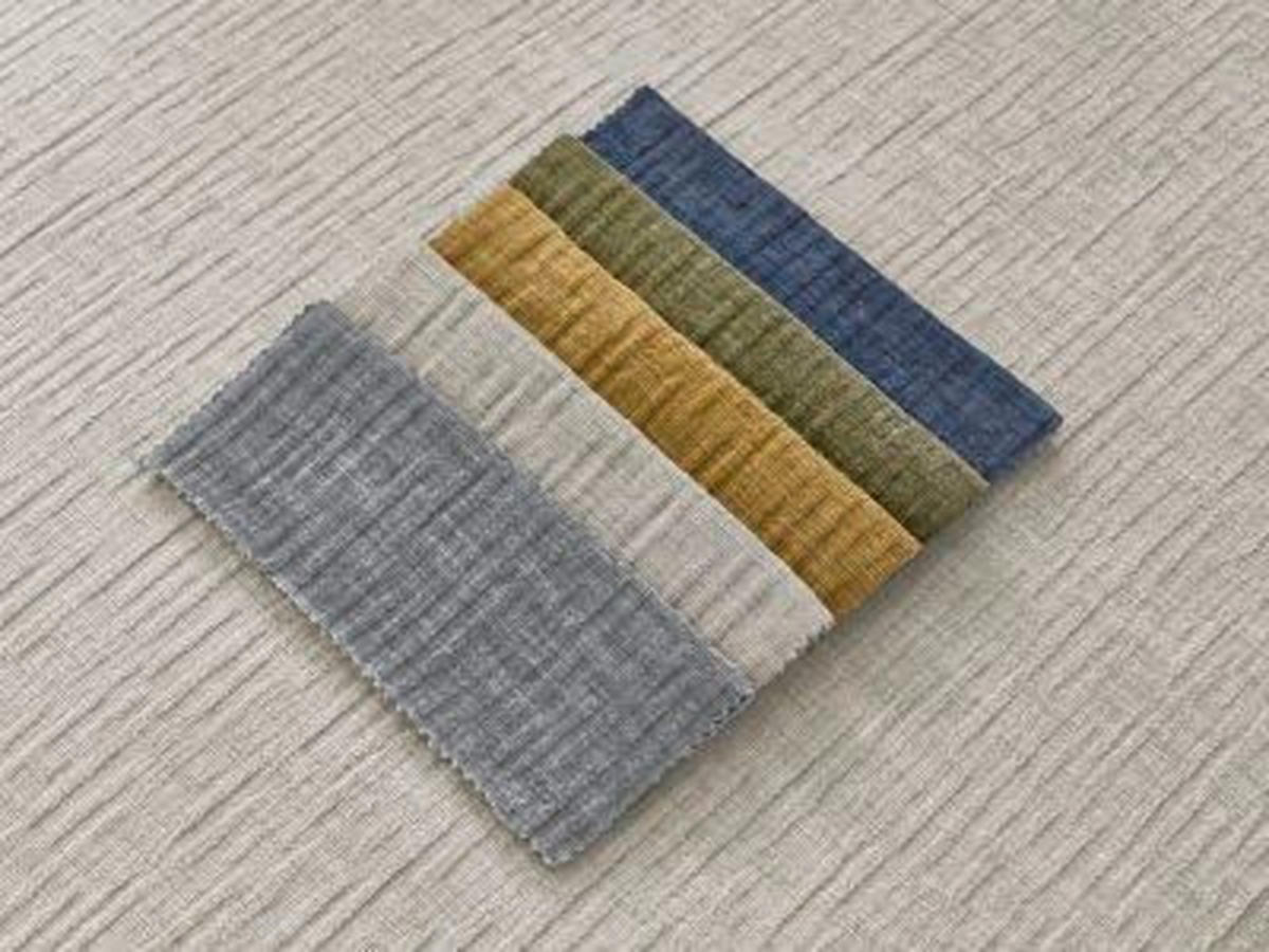 ECKSOFA Ottomane links  ATILLA Beige Struktur  - Beige/Schwarz, MODERN, Kunststoff/Textil (149/244cm)