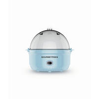 EIERKOCHER GOURMETmaxx  - Blau, Basics, Kunststoff (16,6/16,6/17cm) - GOURMETMAXX
