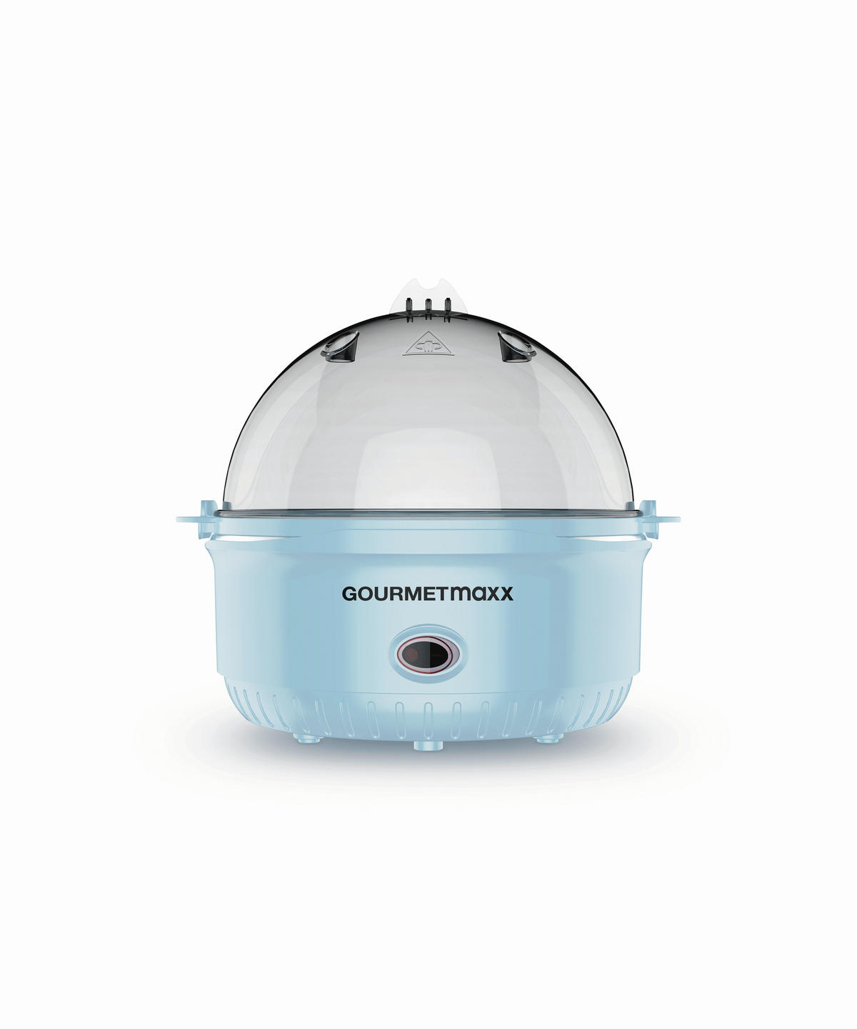 EIERKOCHER GOURMETmaxx  - Blau, Basics, Kunststoff (16,6/16,6/17cm) - GOURMETMAXX