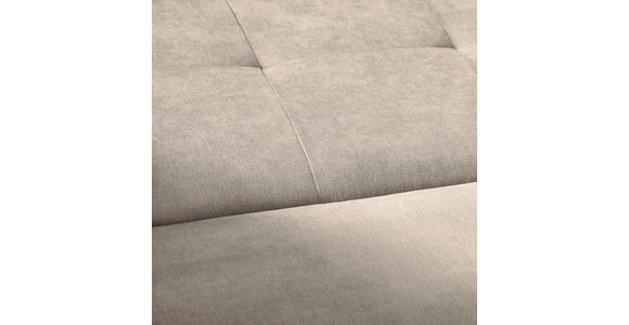 ECKSOFA in Flachgewebe Weiß, Hellbraun  - Hellbraun/Weiß, Design, Kunststoff/Textil (175/271cm) - Xora