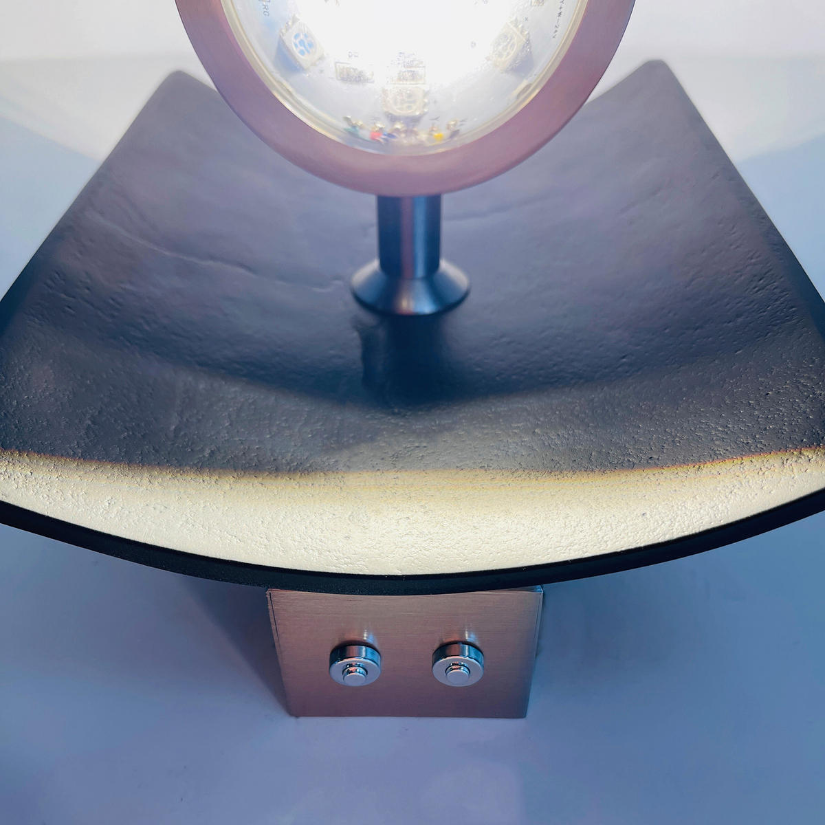 LED VÄGGLAMPA Bondy 21/16/5 cm   - svart, Design, metall (21/16/5cm) - Fischer & Honsel