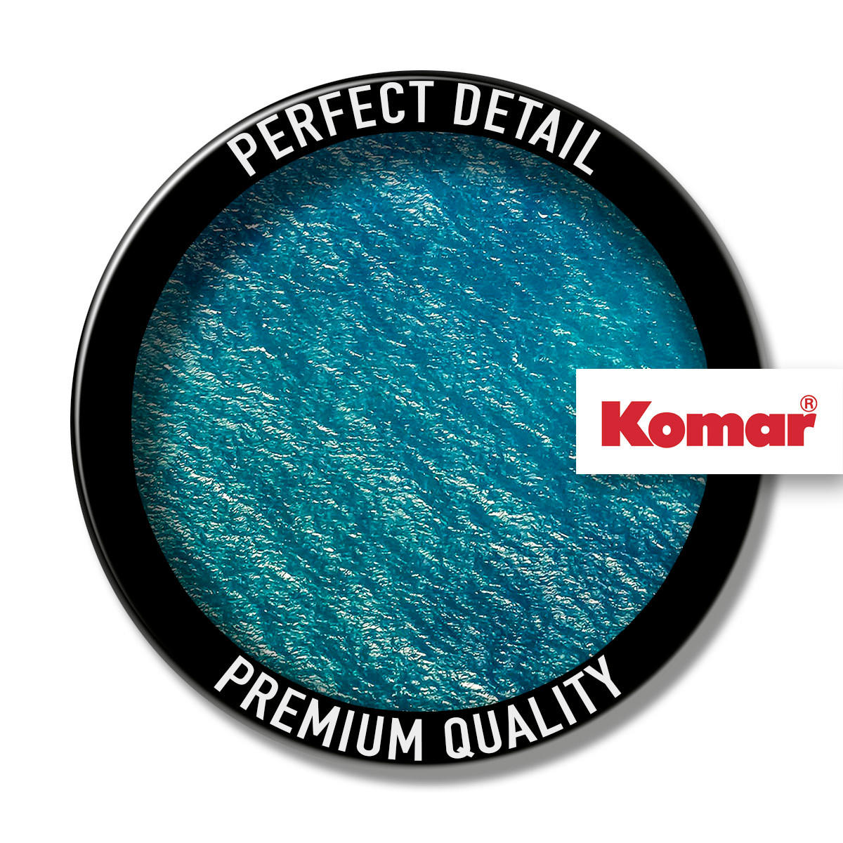 NON WOVEN-TAPET 100/250 cm  - turkos/blå, Basics (100/250cm) - Komar