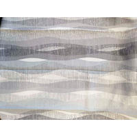 KRATKA TRANSPARENTNA ZAVESA siva   - siva, Osnovno, tekstil (150cm)