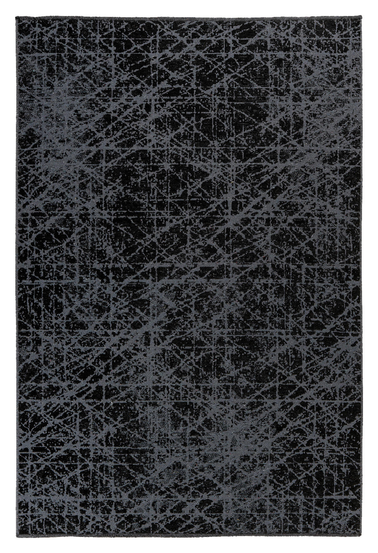 FLACHWEBETEPPICH 120/170 cm Grau  - Grau, KONVENTIONELL, Textil (120/170cm)