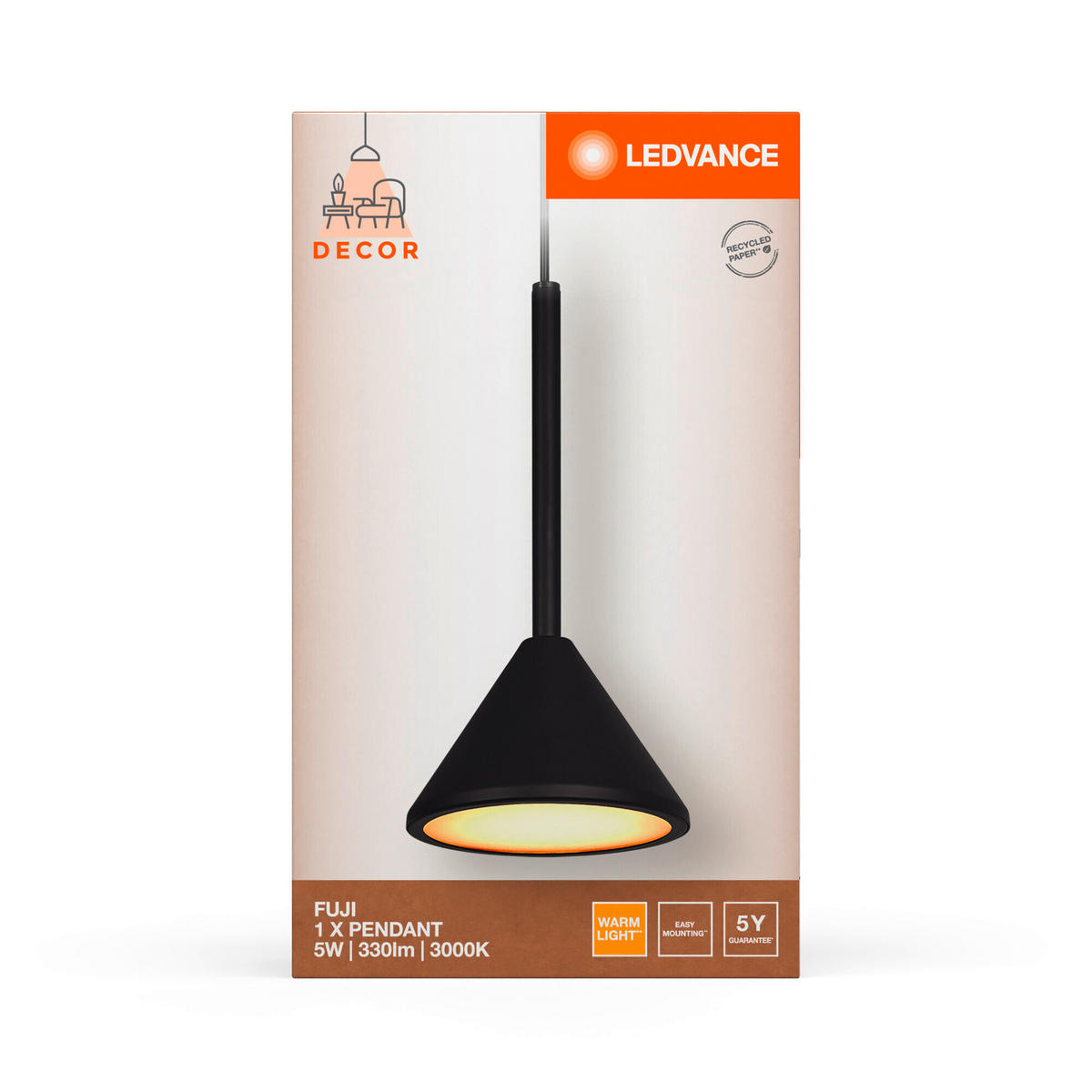 LED-PENDELLEUCHTE 12/150 cm   - KONVENTIONELL, Metall (12/150cm) - Ledvance