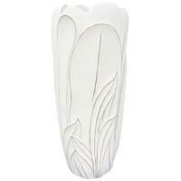 VASE 69 cm  - Braun/Weiß, Basics, Kunststoff (30,5/69cm) - Ambia Home