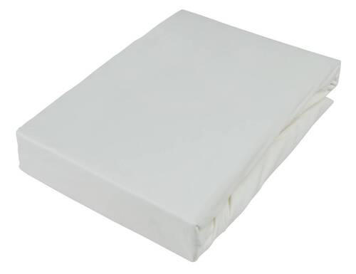 Novel PROSTĚRADLO NA VRCHNÍ MATRACI, žerzej, krémová, 140/220 cm