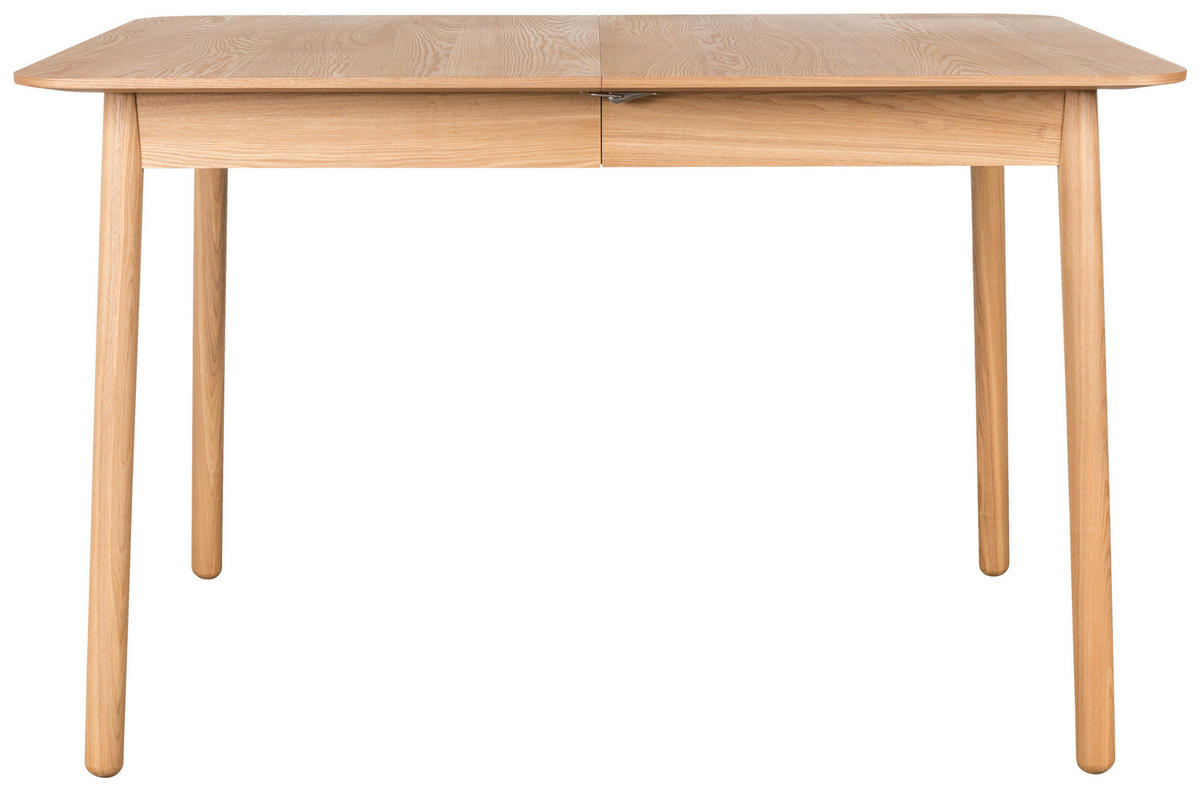 ESSTISCH Eschefarben rechteckig  ausziehbar  - Eschefarben, Basics, Holz/Holzwerkstoff (120/80/76cm) - Zuiver