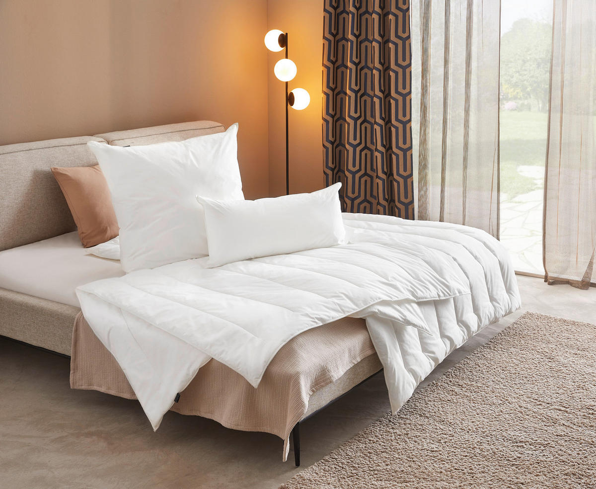 GANZJAHRESDECKE  Vegan Dream  135/200 cm   - Weiß, Basics, Textil (135/200cm) - Centa-Star