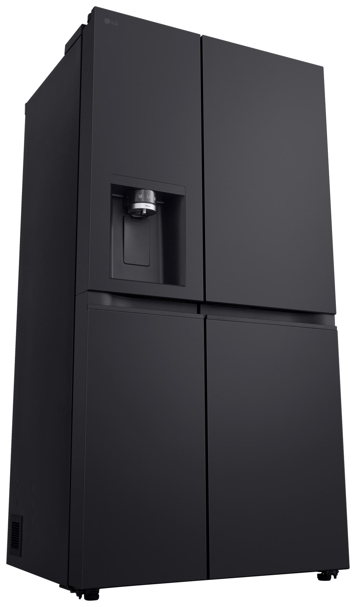 SIDE-BY-SIDE 91,3/179/73,5 cm GSLE91EVAB  - Schwarz, Trend, Glas/Kunststoff (91,3/179/73,5cm) - LG