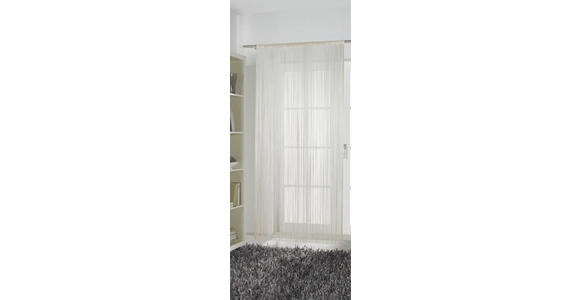 FADENSTORE transparent - Naturfarben, KONVENTIONELL, Textil (100/260cm) - Esposa