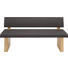 SITZBANK 175/87/57 cm in Buchefarben, Dunkelbraun - Dunkelbraun/Buchefarben, KONVENTIONELL, Holz/Textil (175/87/57cm) - Invivus SITZBANK 175/87/57 cm in Buchefarben, Dunkelbraun - Dunkelbraun/Buchefarben, KONVENTIONELL, Holz/Textil (175/87/57cm) - Invivus