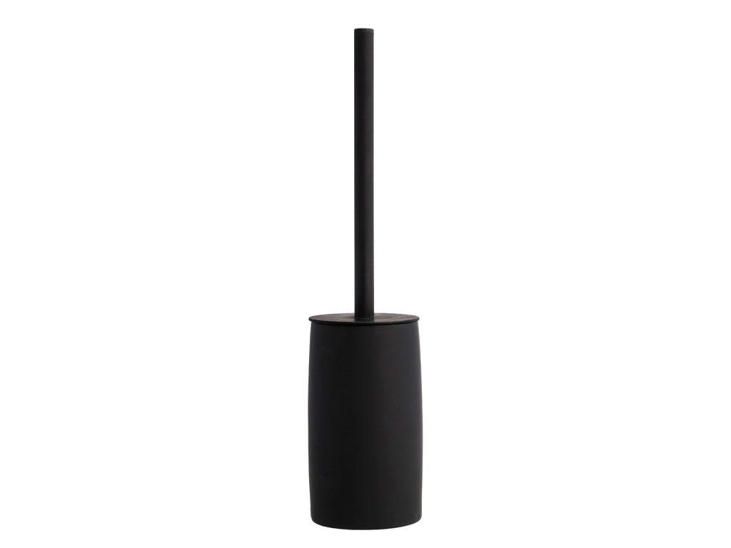 WC-BÜRSTE - Schwarz, Trend, Keramik/Kunststoff (10/23cm)