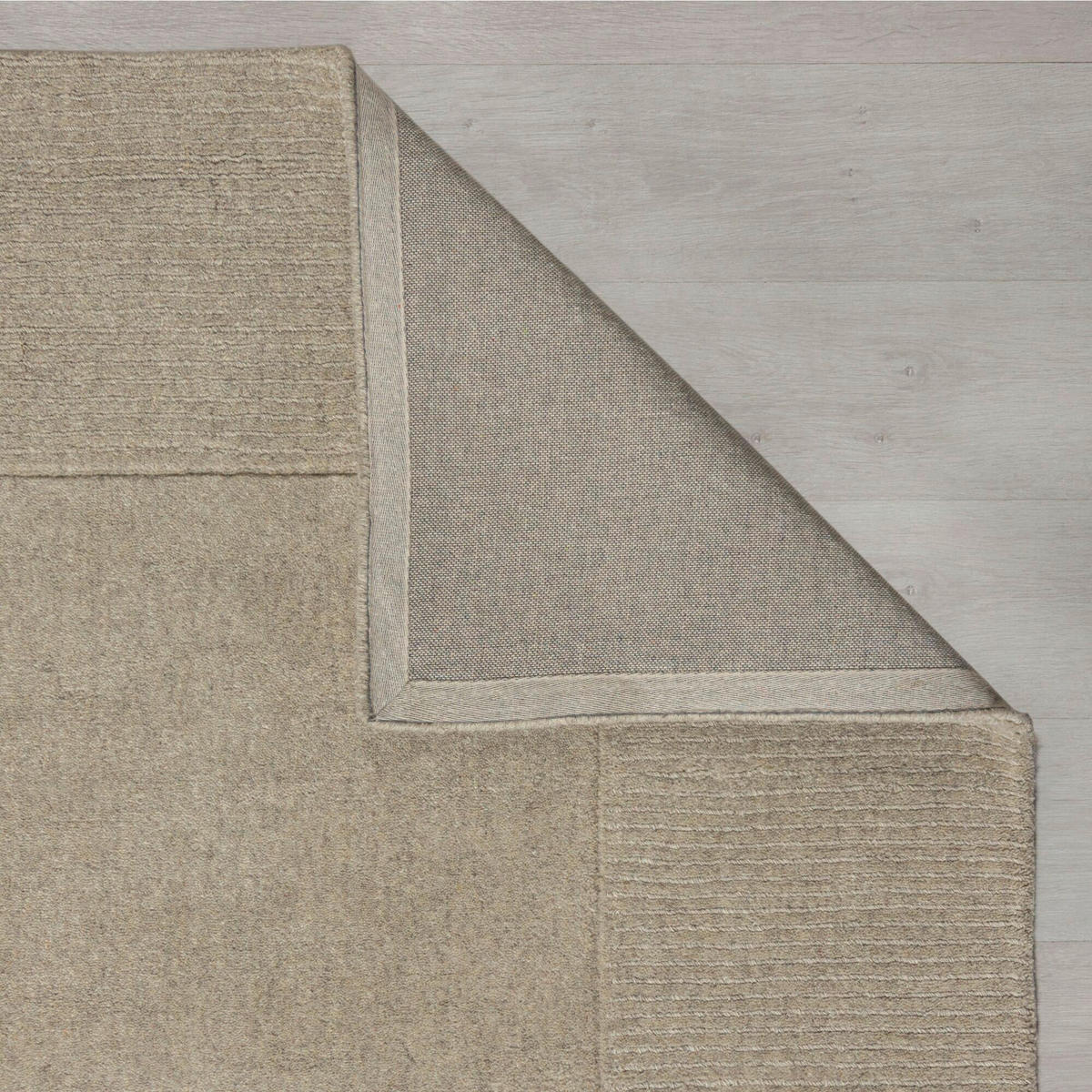 HANDWEBTEPPICH 120/170 cm Flair Rugs Naturfarben, Beige  - Beige/Naturfarben, Basics, Textil (120/170cm) - Xora