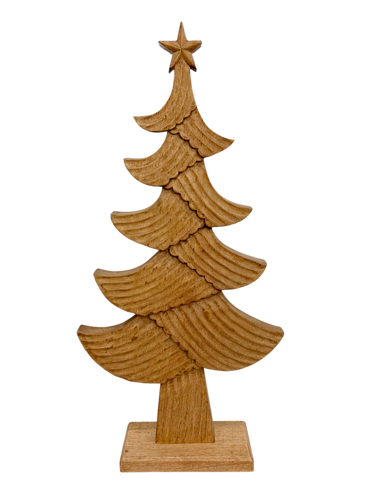 DEKOBAUM  - Naturfarben, LIFESTYLE, Holz (30/62/9cm) - X-Mas