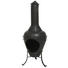 GARTENKAMIN - Schwarz, Basics, Metall (40/40/117cm) GARTENKAMIN - Schwarz, Basics, Metall (40/40/117cm)
