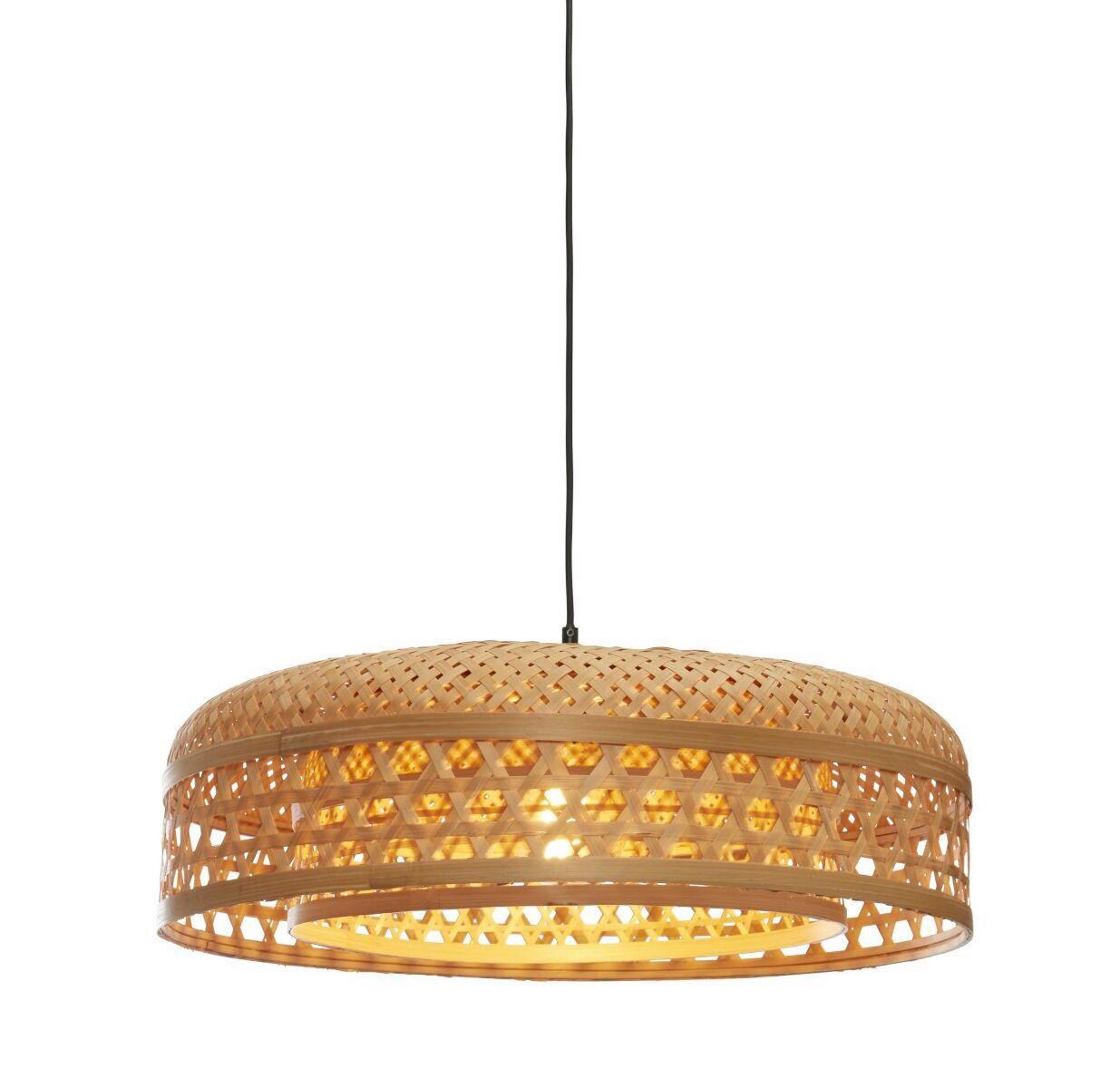 ZÁVĚSNÉ SVÍTIDLO, 60/18 cm  - přírodní barvy, Trend, přírodní materiály (60/18cm) - Good & Mojo