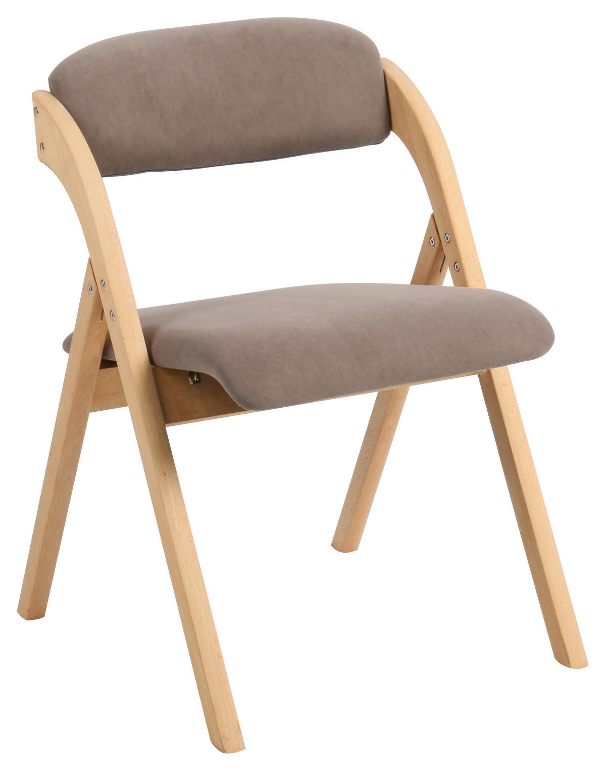 ARMLEHNSTUHL in Holz, Textil Braun, Naturfarben  - Naturfarben/Braun, MODERN, Holz/Textil (52/78/53cm) - MID.YOU