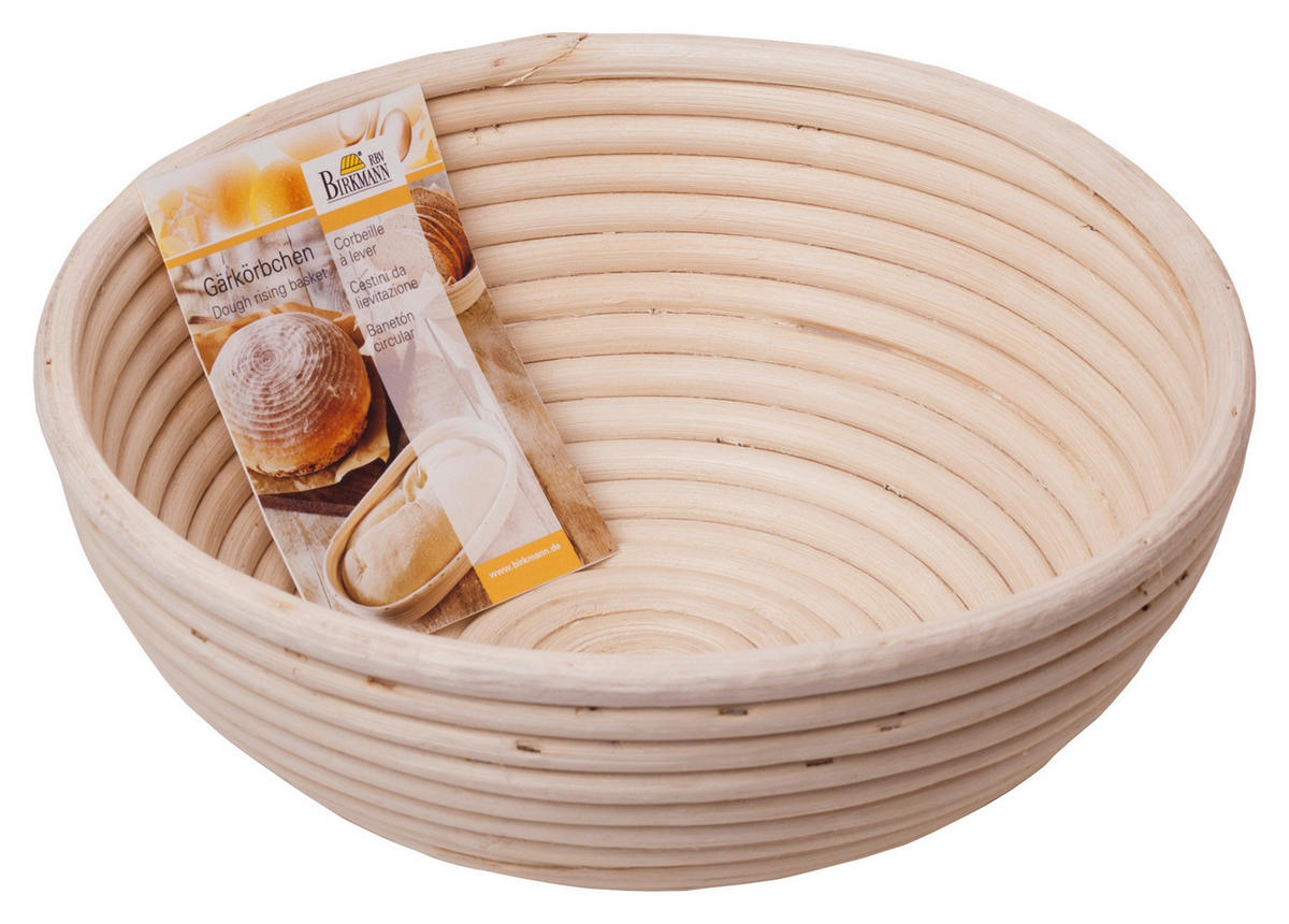 GÄRKORB - Naturfarben, KONVENTIONELL, Holz (25/8,5cm) - Birkmann