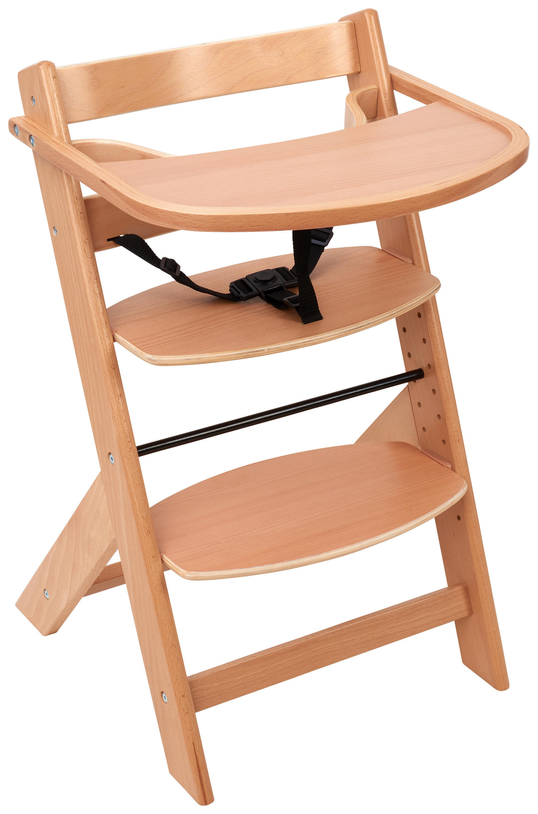 HOCHSTUHL Lunch  - Naturfarben, Lifestyle, Holz (45/50,5/78,5cm) - My Baby Lou