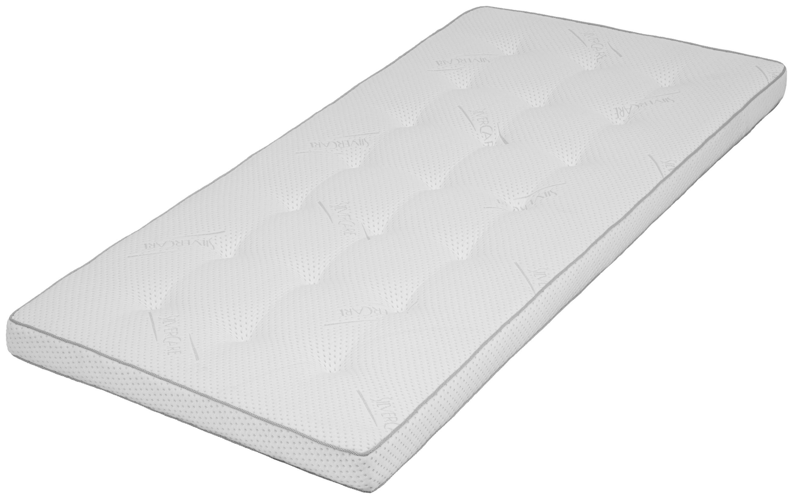 TOPPER 180/200 cm Höhe ca. 8 cm  - Weiß, Design, Textil (180/200cm) - Boxxx