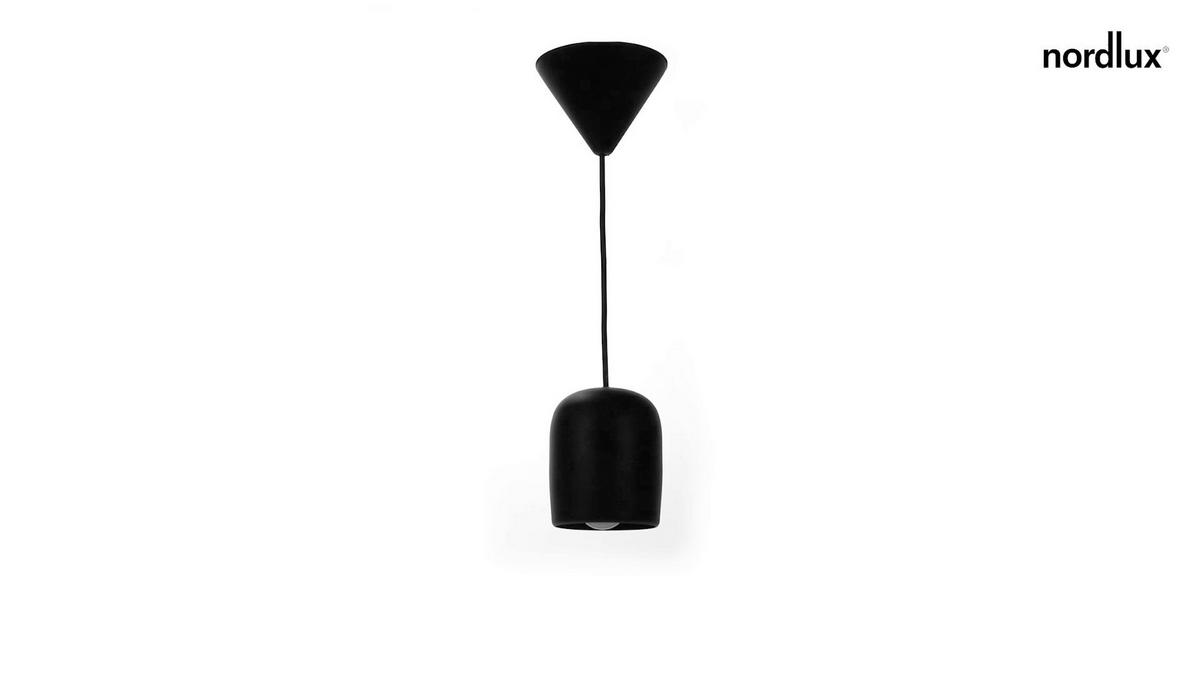 HÄNGELEUCHTE Notti  10 cm  - Schwarz, Design, Metall (10cm) - Nordlux