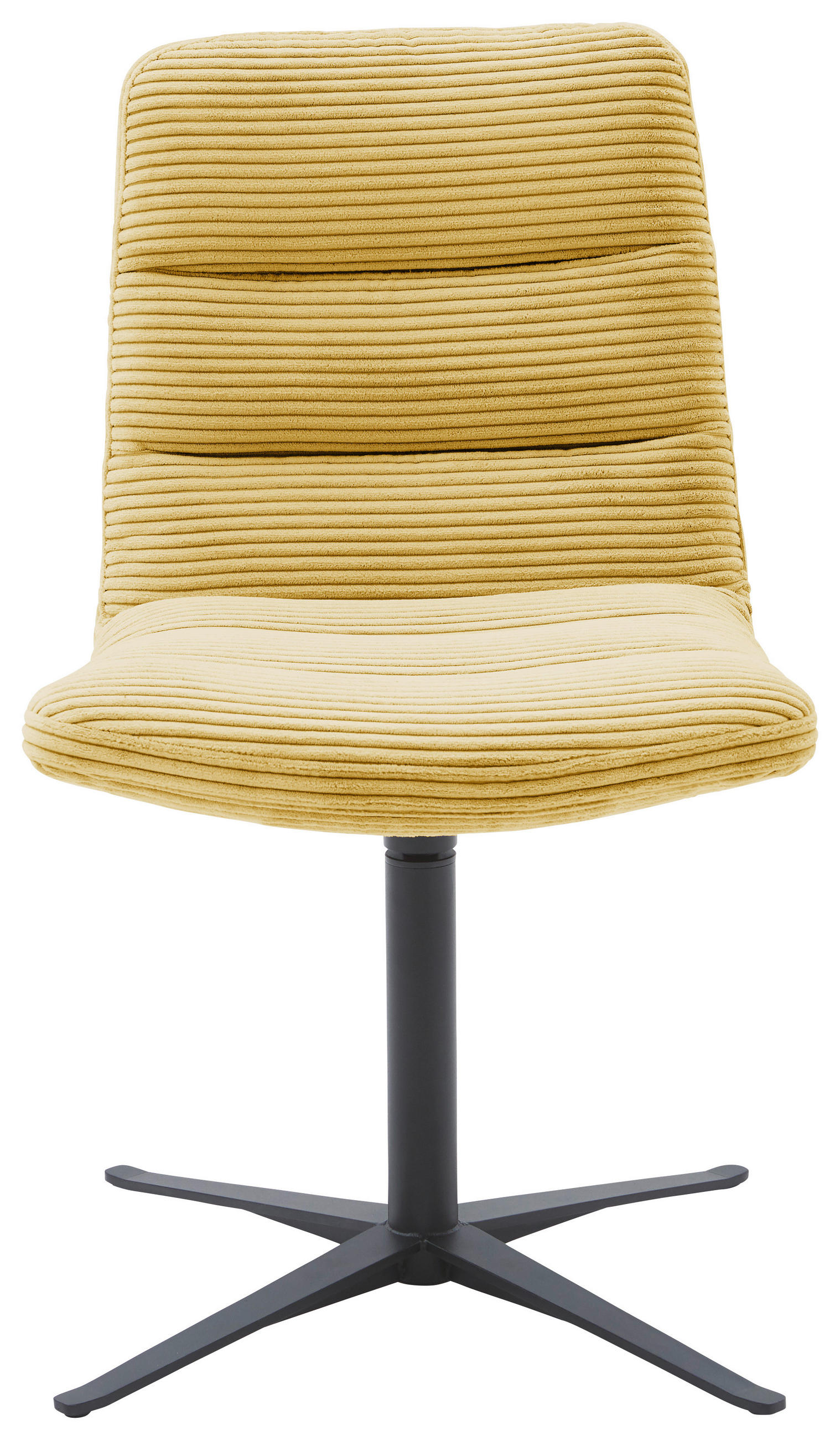 STUHL - Gelb/Schwarz, Design, Textil/Metall (52/88/66cm) - Dieter Knoll