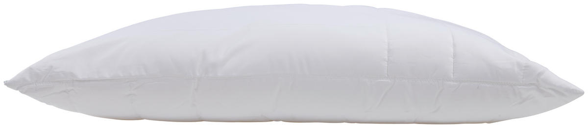 KOPFPOLSTER 70/90 cm  Novella  - Weiß, Basics, Naturmaterialien/Textil (70/90cm) - Rofima