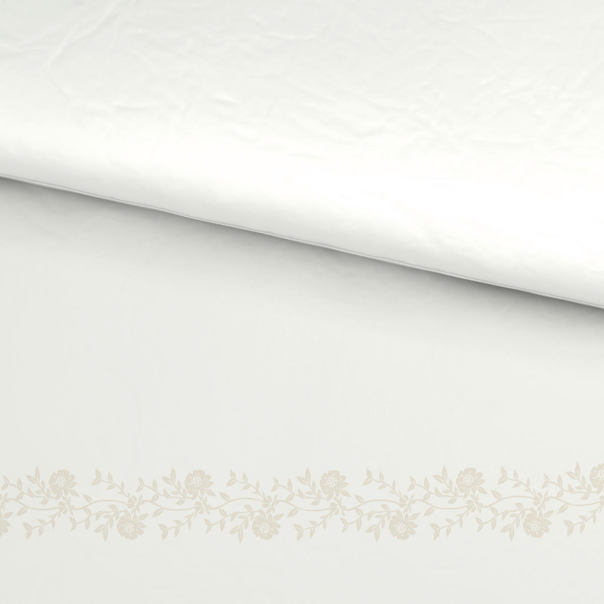 OBOUSTRANNÉ POVLEČENÍ, satén, bílá, 200/200 cm - bílá, textil (200/200cm) - Esposa