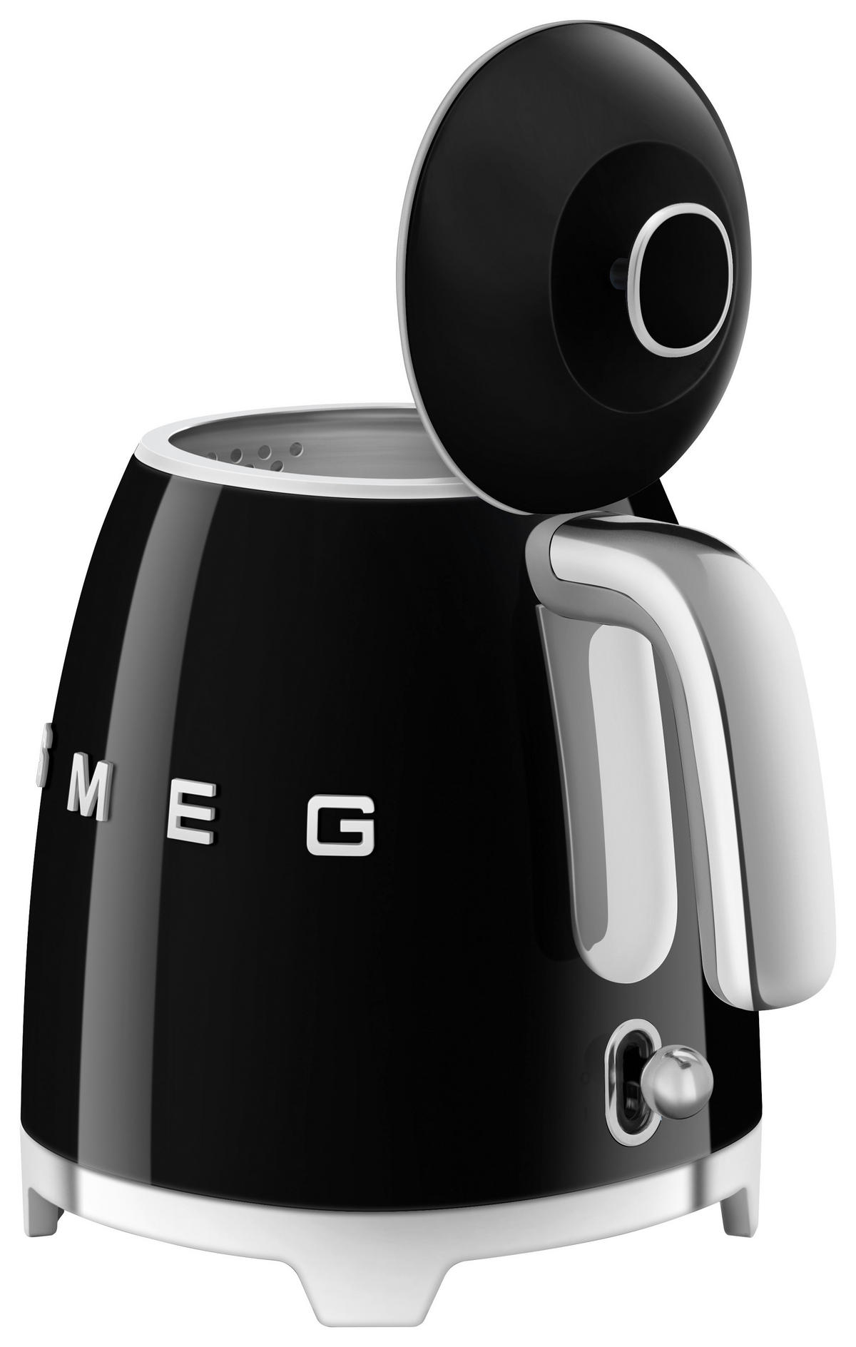 WASSERKOCHER 0.8 l  - Schwarz, Basics, Metall (20/20/15cm) - SMEG