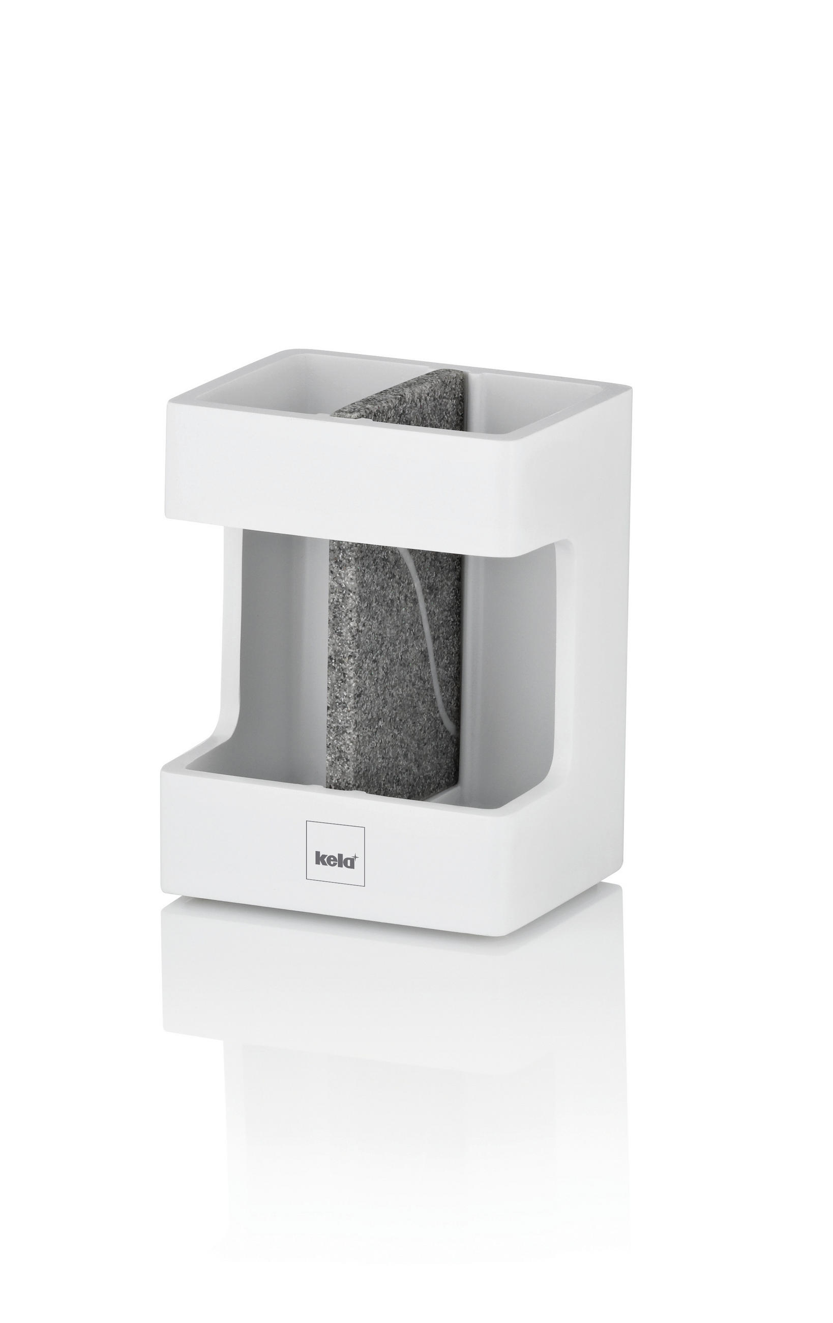 ZAHNBÜRSTENHALTER Kunststoff  - Basics, Kunststoff (8,5/6,5/11,5cm) - Kela
