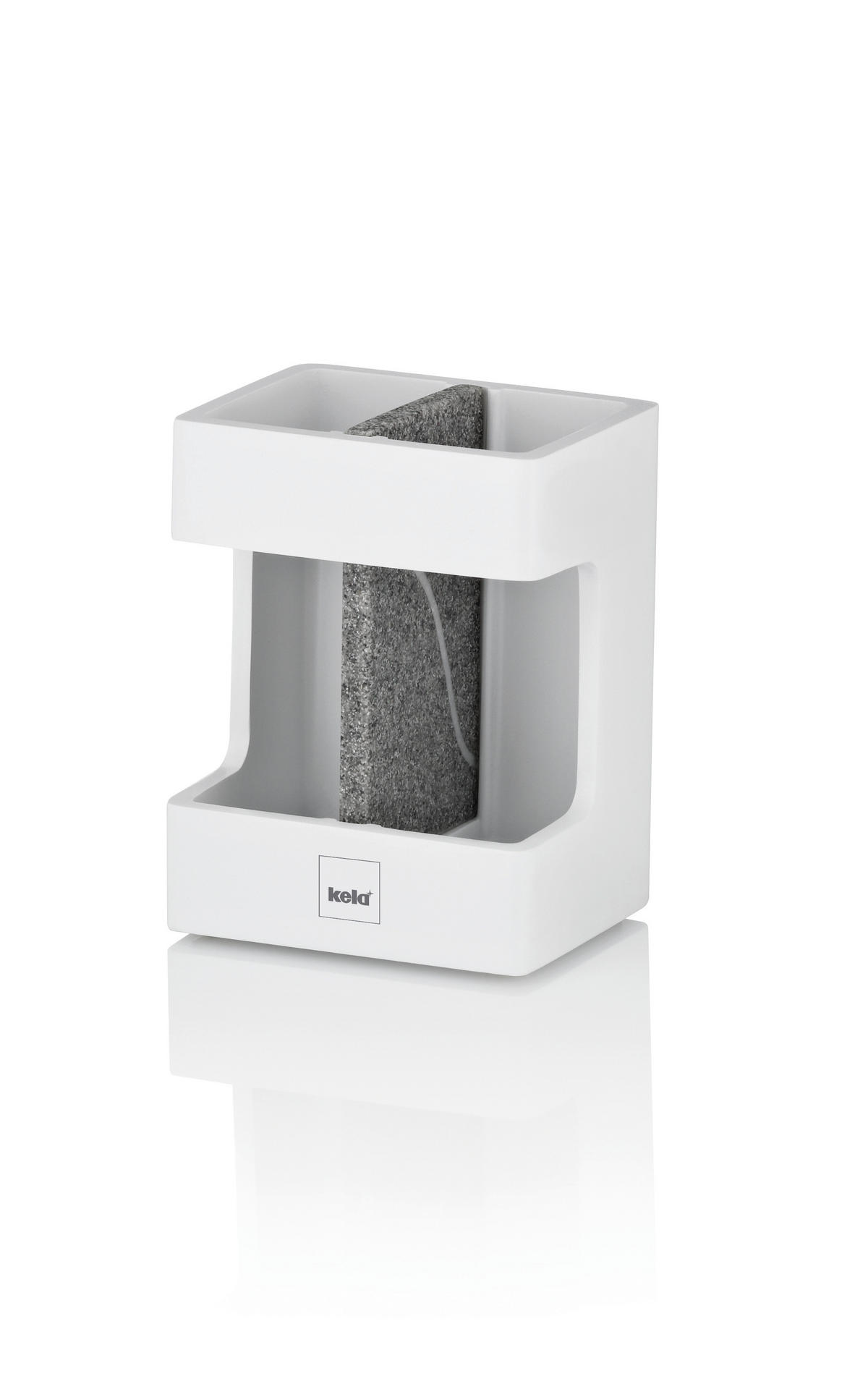 ZAHNBÜRSTENHALTER Kunststoff  - Basics, Kunststoff (8,5/6,5/11,5cm) - Kela