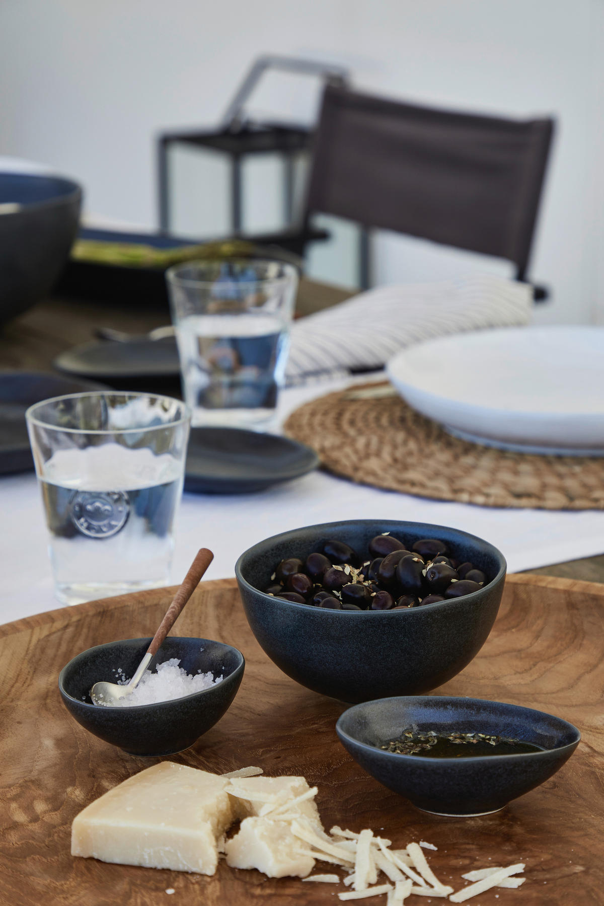 KOMBISERVICE Schwarz LIVIA 5-teilig 1 Personen  - Schwarz, Basics, Keramik - Costa Nova