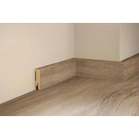 SOCKELLEISTE, Eiche Monte  - Basics, Holz (240/5/1,6cm) - Tilo