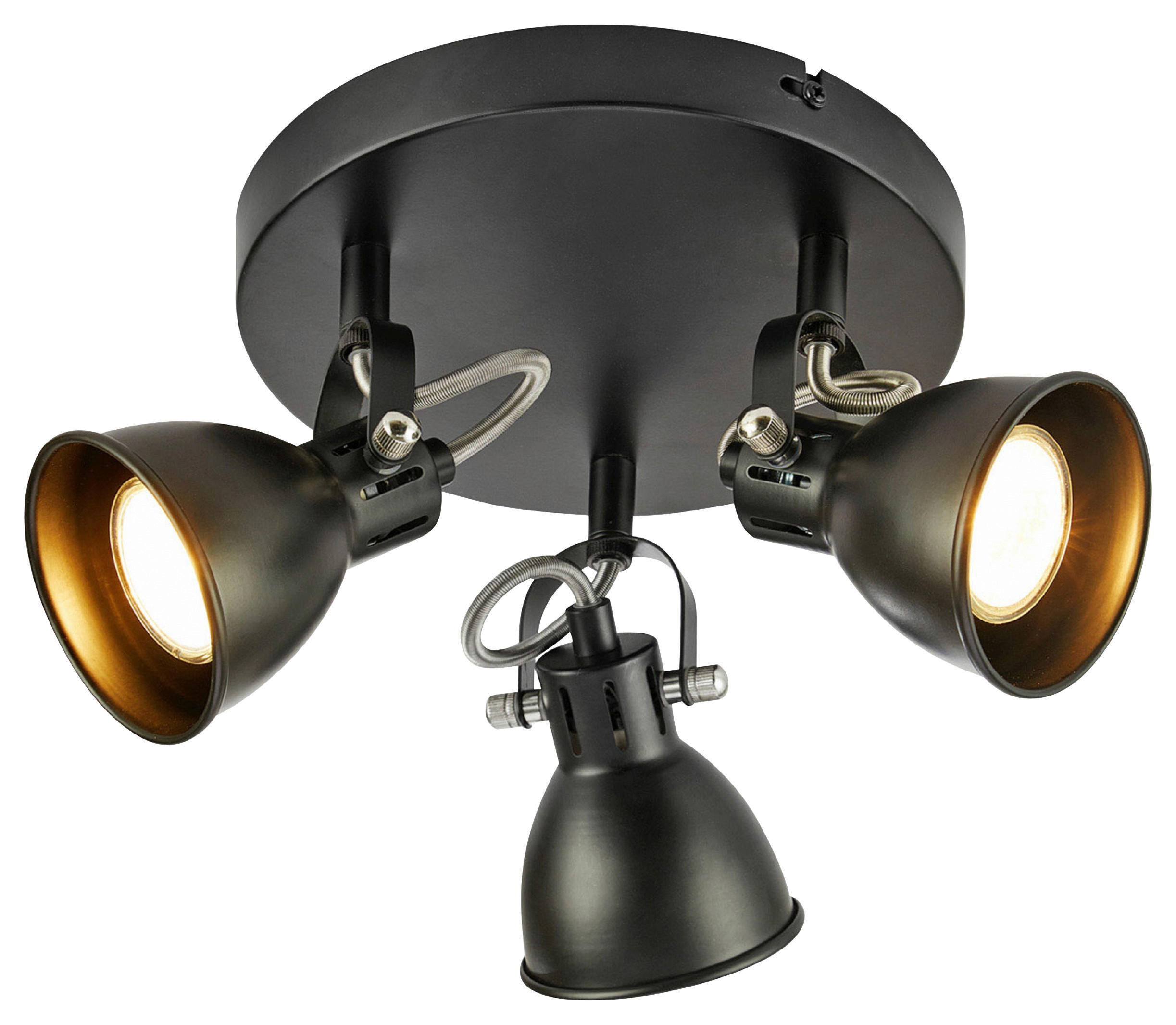 DECKENLEUCHTE Mion 30/18 cm   - Schwarz, Basics, Metall (30/18cm) - Markslöjd