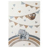 KINDERTEPPICH 120/170 cm Boho Kids Elefant  - Hellbraun/Multicolor, Basics, Kunststoff (120/170cm) - Villeroy & Boch