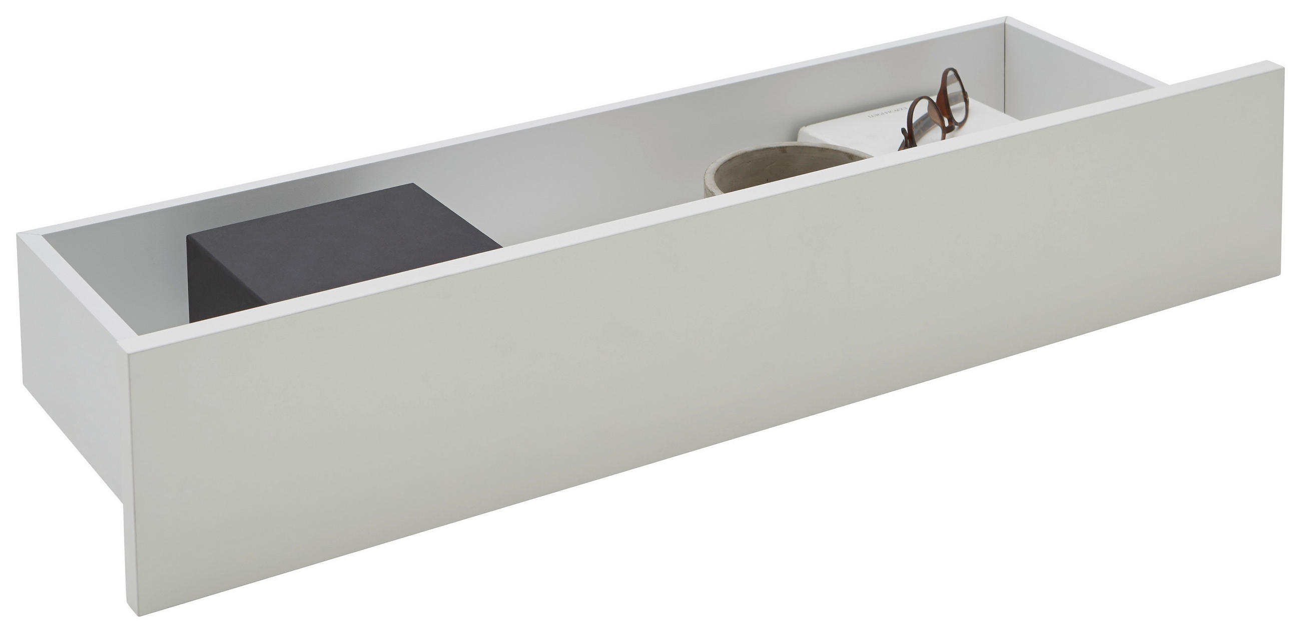 SCHUBLADE - Weiß, Design, Holzwerkstoff (83/15/27cm) - Dieter Knoll