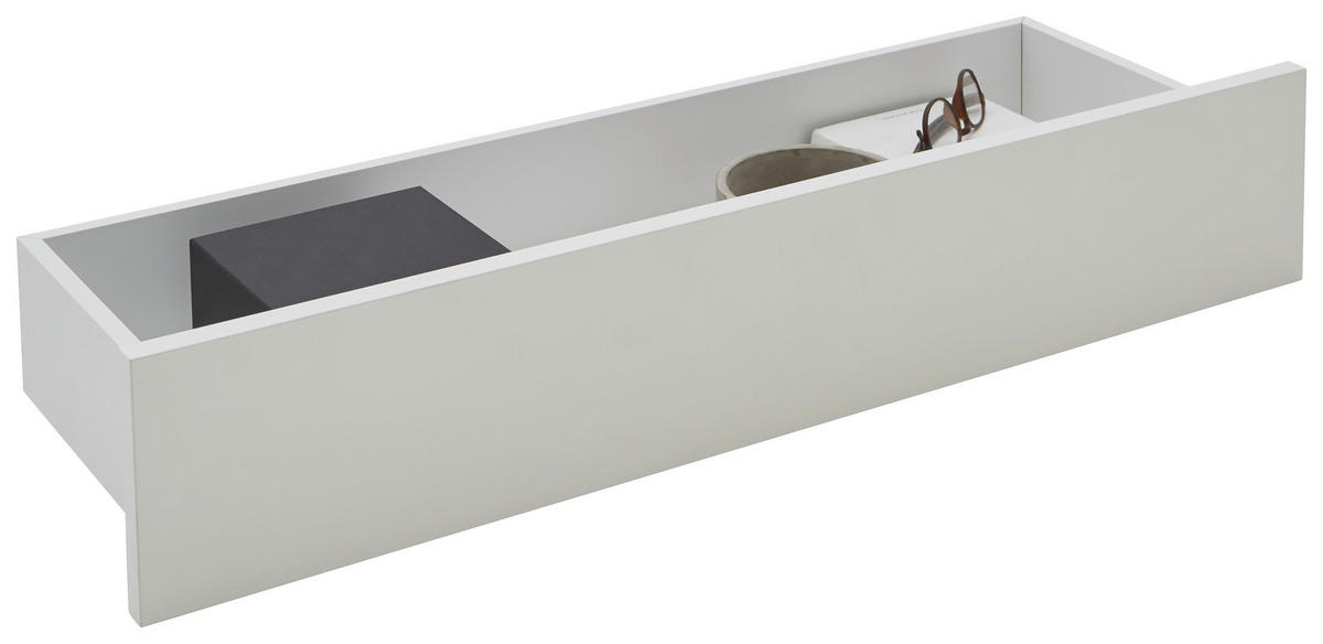 SCHUBLADE - Weiß, Design, Holzwerkstoff (83/15/27cm) - Dieter Knoll