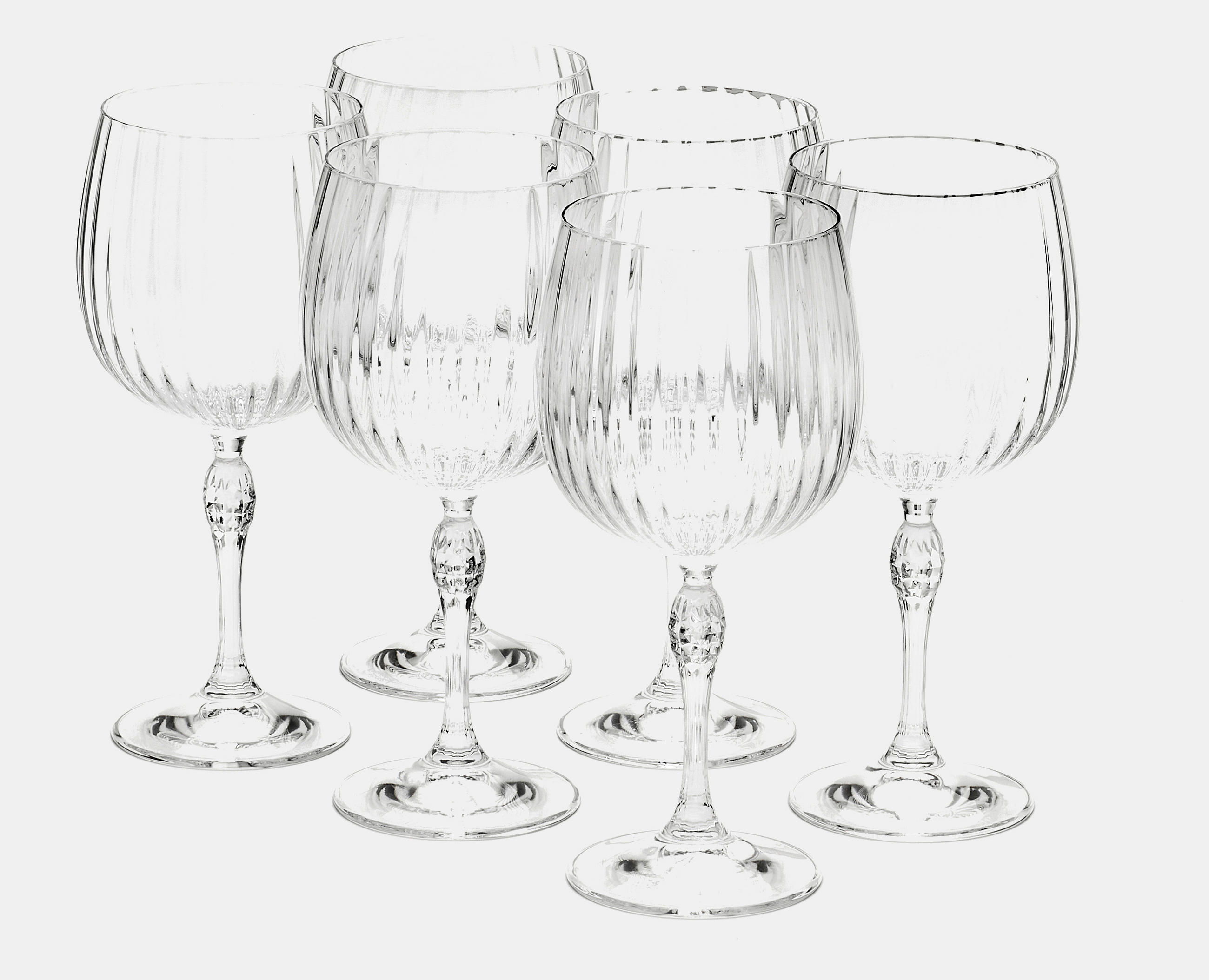 COCKTAILGLAS 745 ml 6-teilig  - Klar, KONVENTIONELL, Glas (23,5/22,5/33,50cm) - Van Well