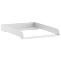 WICKELAUFSATZ  - Weiß, MODERN, Holzwerkstoff (58,6/9,6/81cm) - MID.YOU