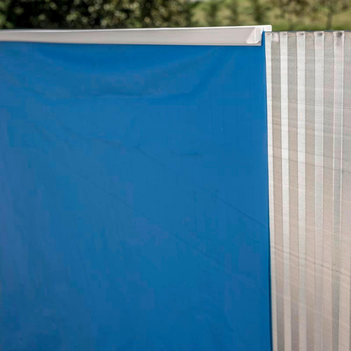 POOL-SET 2024 500/300/120 cm  - Weiß, KONVENTIONELL, Metall (500/300/120cm) - Gre