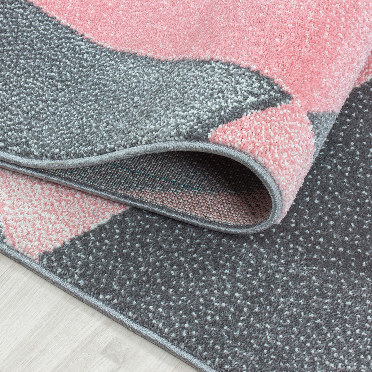 LÄUFER 80/250 cm Beta  - Rosa, Basics, Textil (80/250cm) - Novel